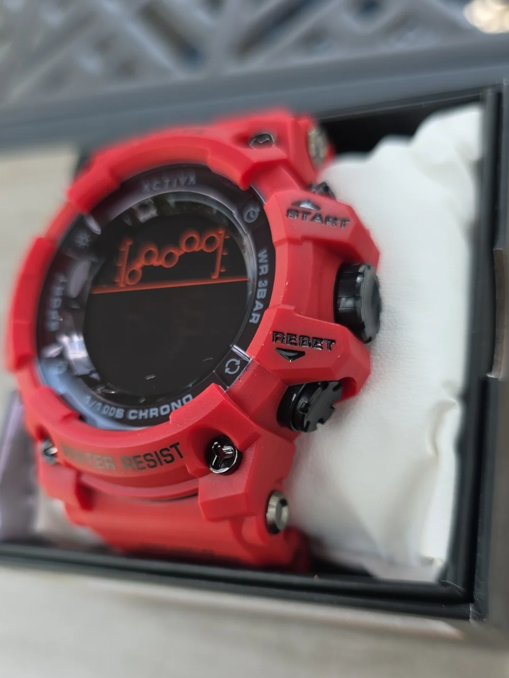 547.  Activa Summit X Invicta Unisex Digital Watch - 50mm. Red